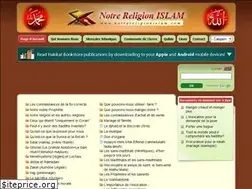 Sites similar to notrereligionislam.com