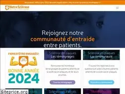 Sites similar to notresclerose.org