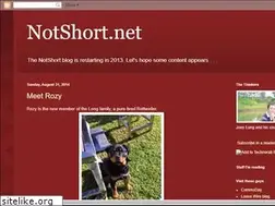 Sites similar to notshort.net