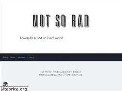 Sites similar to notsobad.jp