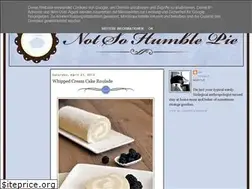 Sites similar to notsohumblepie.blogspot.com