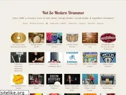 Sites similar to notsomoderndrummer.com