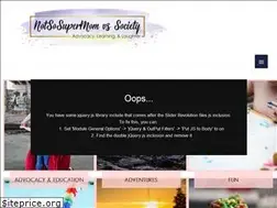 Sites similar to notsosupermomvssociety.com