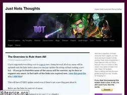 Sites similar to notsthoughts.wordpress.com