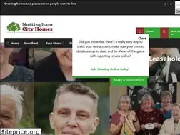 Sites similar to nottinghamcityhomes.org.uk