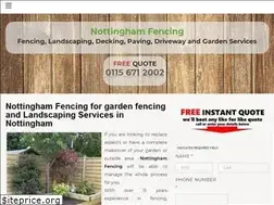 Sites similar to nottinghamfencing.net