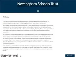 Sites similar to nottinghamschoolstrust.org.uk
