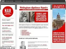 Sites similar to nottsappliancerepairs.co.uk