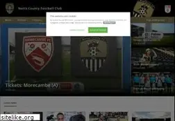 Sites similar to nottscountyfc.co.uk
