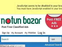 Sites similar to notunbazar.com