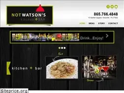 Sites similar to notwatsons.com