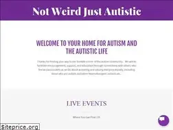 Sites similar to notweirdjustautistic.com