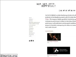 Sites similar to notyet.com.au