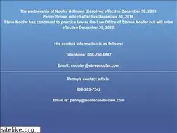 Sites similar to nouferandbrown.com