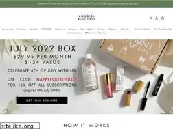 Sites similar to nourishbeautybox.com