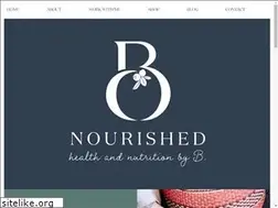 Sites similar to nourishedbyb.com