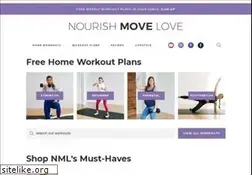 Sites similar to nourishmovelove.com