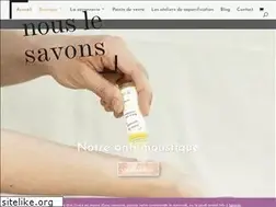 Sites similar to nouslesavons.fr