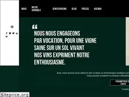 Sites similar to nouslesvigneronsdebuzet.fr