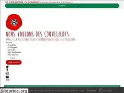 Sites similar to nousvoulonsdescoquelicots.org