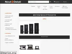 Sites similar to noutdetali.ru