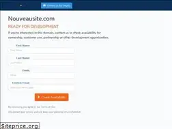 Sites similar to nouveausite.com