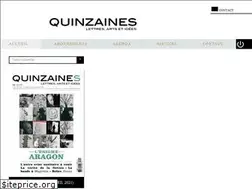 Sites similar to nouvelle-quinzaine-litteraire.fr