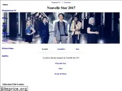 Sites similar to nouvelle-star.programme-tv.net