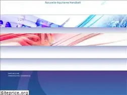 Sites similar to nouvelleaquitaine-handball.org