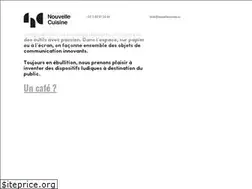 Sites similar to nouvellecuisine.co