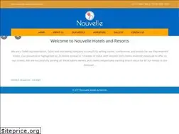 Sites similar to nouvellehotels.com