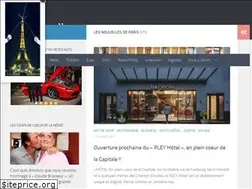 Sites similar to nouvellesdeparis.com