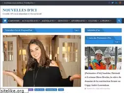 Sites similar to nouvellesdici.com