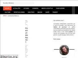 Sites similar to nouvelleslitteratures.com