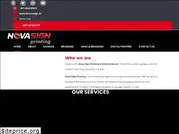 Sites similar to nova-sign.com