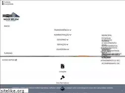 Sites similar to novabelem.mg.gov.br