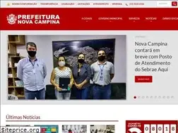 Sites similar to novacampina.sp.gov.br