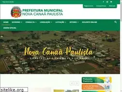 Sites similar to novacanaapaulista.sp.gov.br