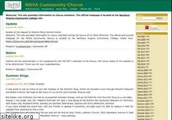 Sites similar to novachorus.org