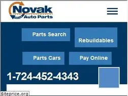 Sites similar to novakautoparts.com