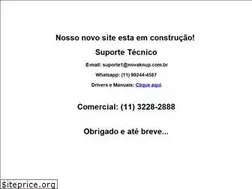Sites similar to novaknup.com.br