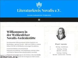 Sites similar to novalis-weissenfels.de