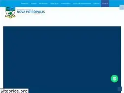 Sites similar to novapetropolis.rs.gov.br