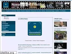 Sites similar to novaracinefestival.it