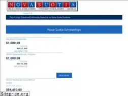 Sites similar to novascotiascholarships.ca