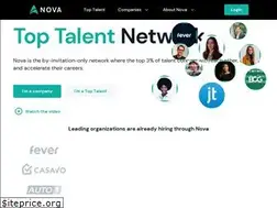 Sites similar to novatalent.com