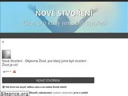Sites similar to nove-stvoreni.cz