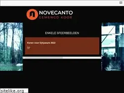 Sites similar to novecanto.be