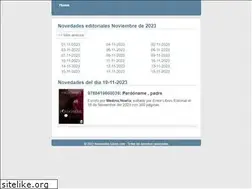 Sites similar to novedades-libros.com
