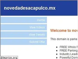 Sites similar to novedadesacapulco.mx